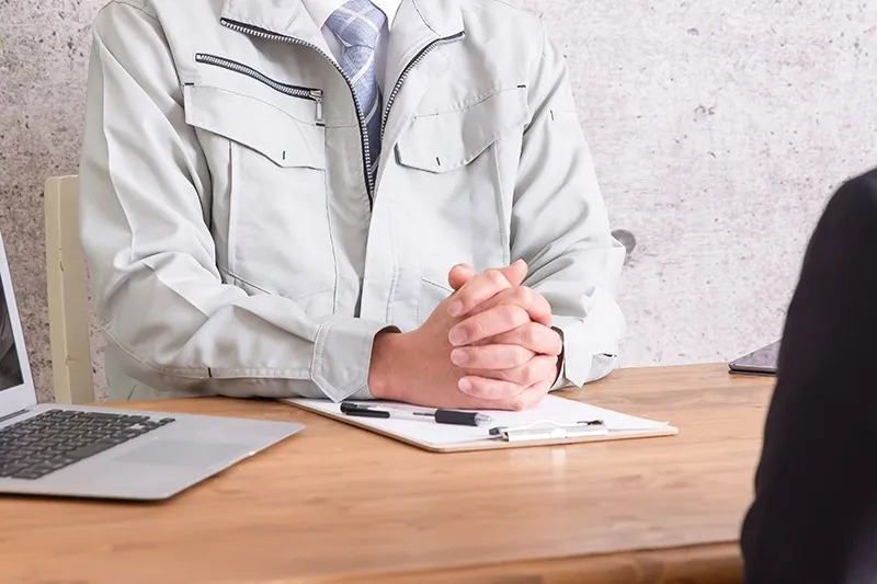 リフォームの相談で、うまく話せなくても大丈夫です