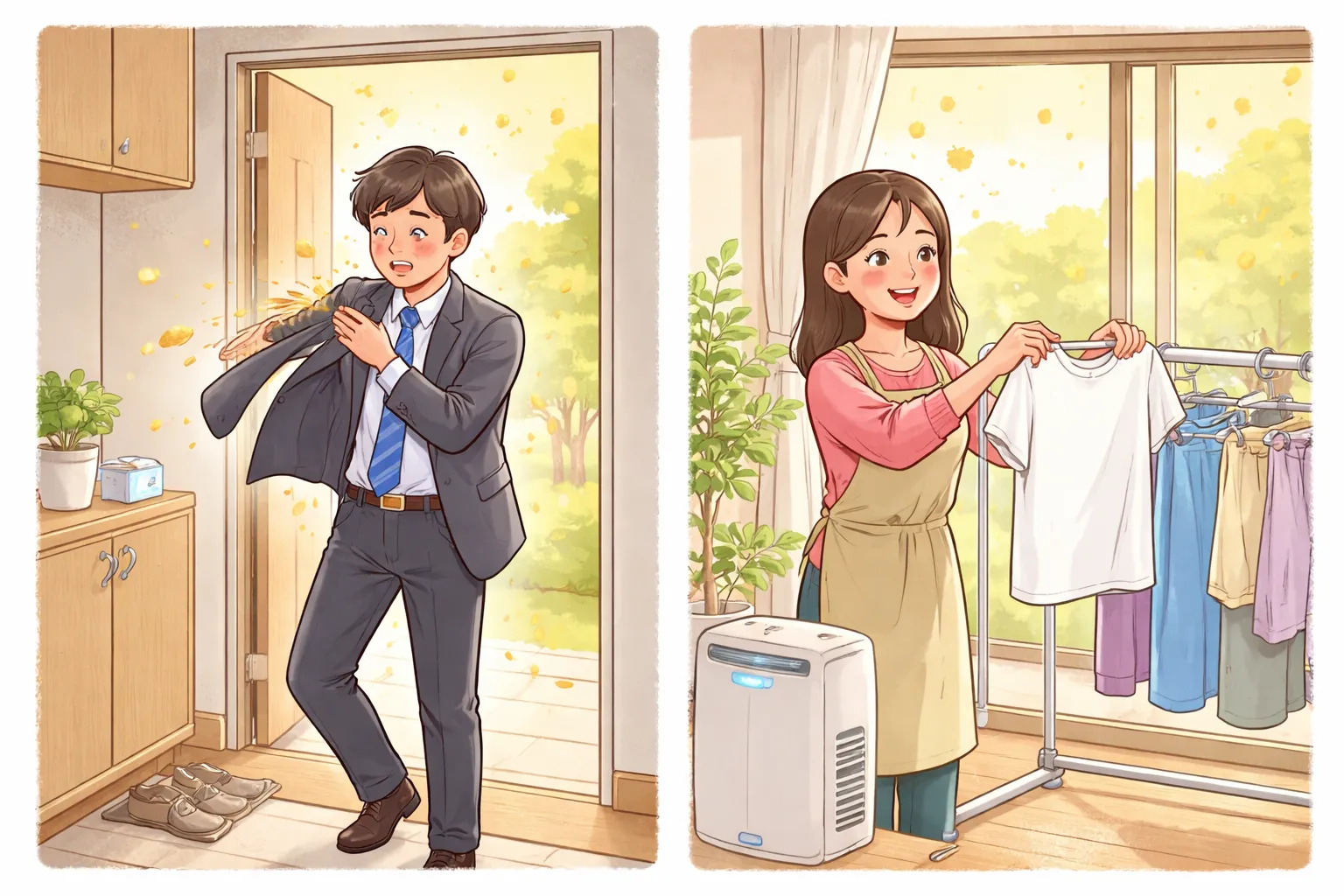 花粉の季節ですね…