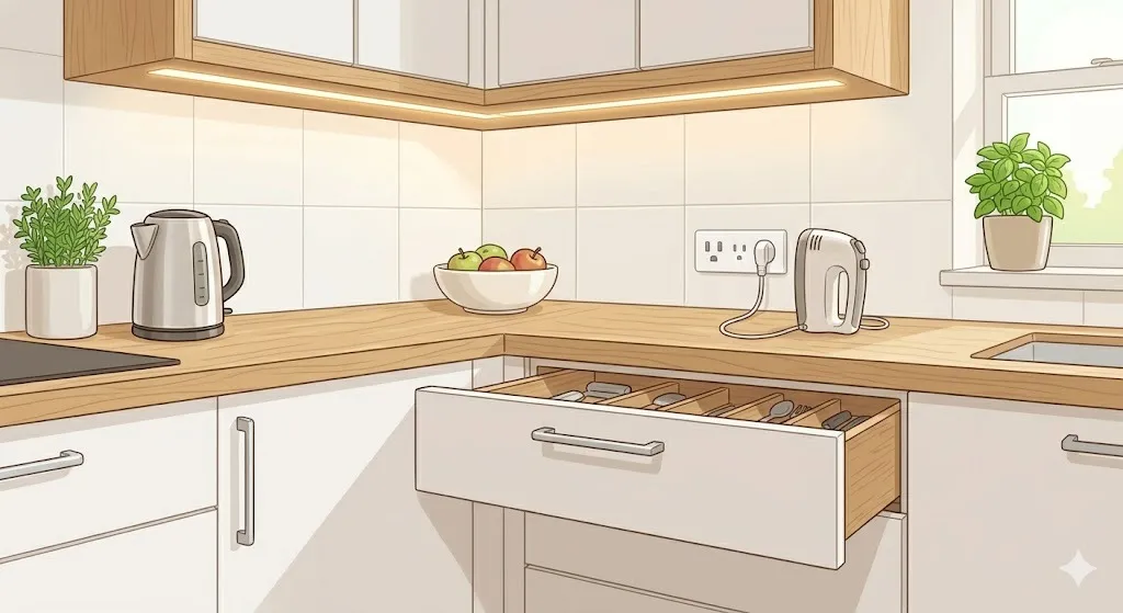 キッチンの「ちょっと使いにくい」を、賢く解決！